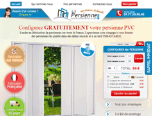 Tablet Screenshot of lapersienne.com